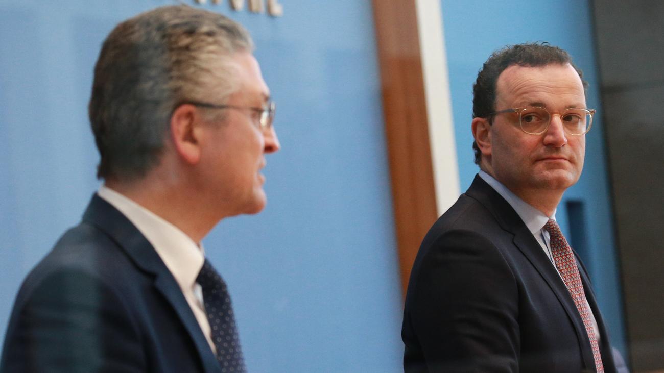 Livestream Pressekonferenz: Jens Spahn Und Lothar Wieler Beantworten ...