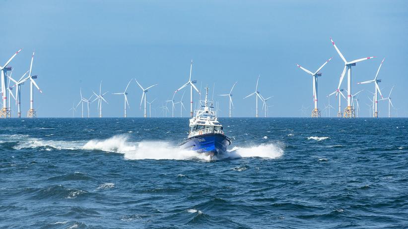 Windenergie : Robert Habeck kündigt "europäische Kraftwerke" in der Nordsee an