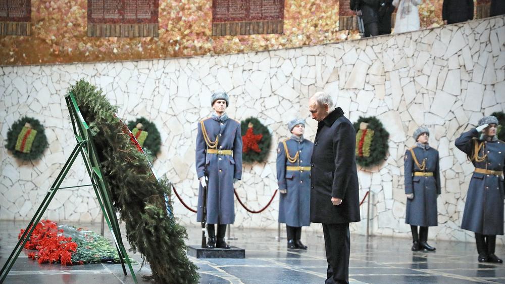 Wladimir Putin: Russland gedenkt des Sieges über Nazi-Deutschland in ...