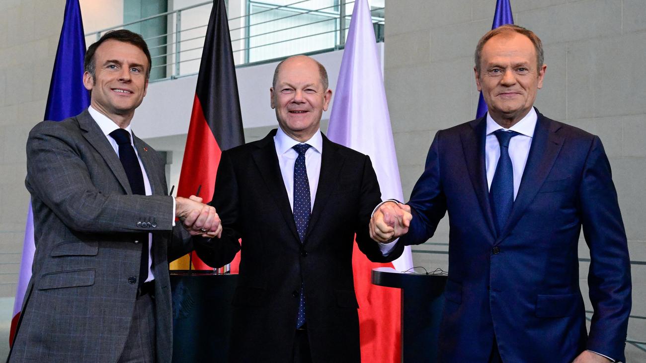 Trójkąt Weimarski: Scholes obiecuje Ukrainie zakup broni „na całym rynku światowym”