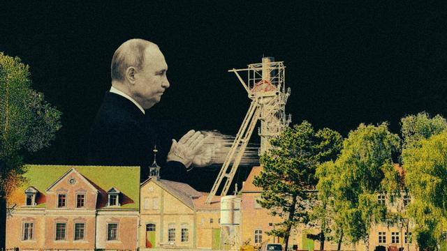 Freiberg in Sachsen: Wo Putins Foto noch an der Wand hängt
