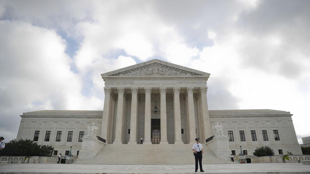  Der Supreme Court in Washington, D. C.