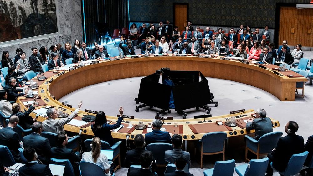 Atomstreit: In New York haben Mitglieder des UN-Sicherheitsrats gegen den Resolutionsentwurf zur dauerhaften Aufhebung der Sanktionen gegen den Iran gestimmt.