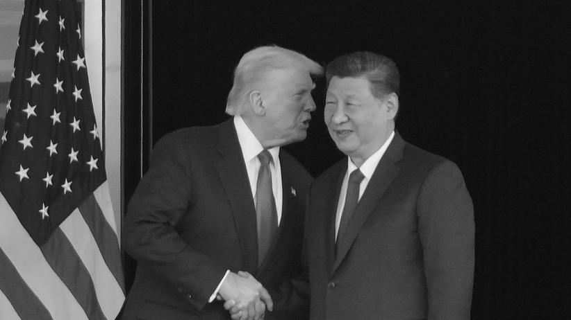 Verhältnis von China und USA: Donald Trump und Xi Jinping bei ihrem Treffen in Südkorea