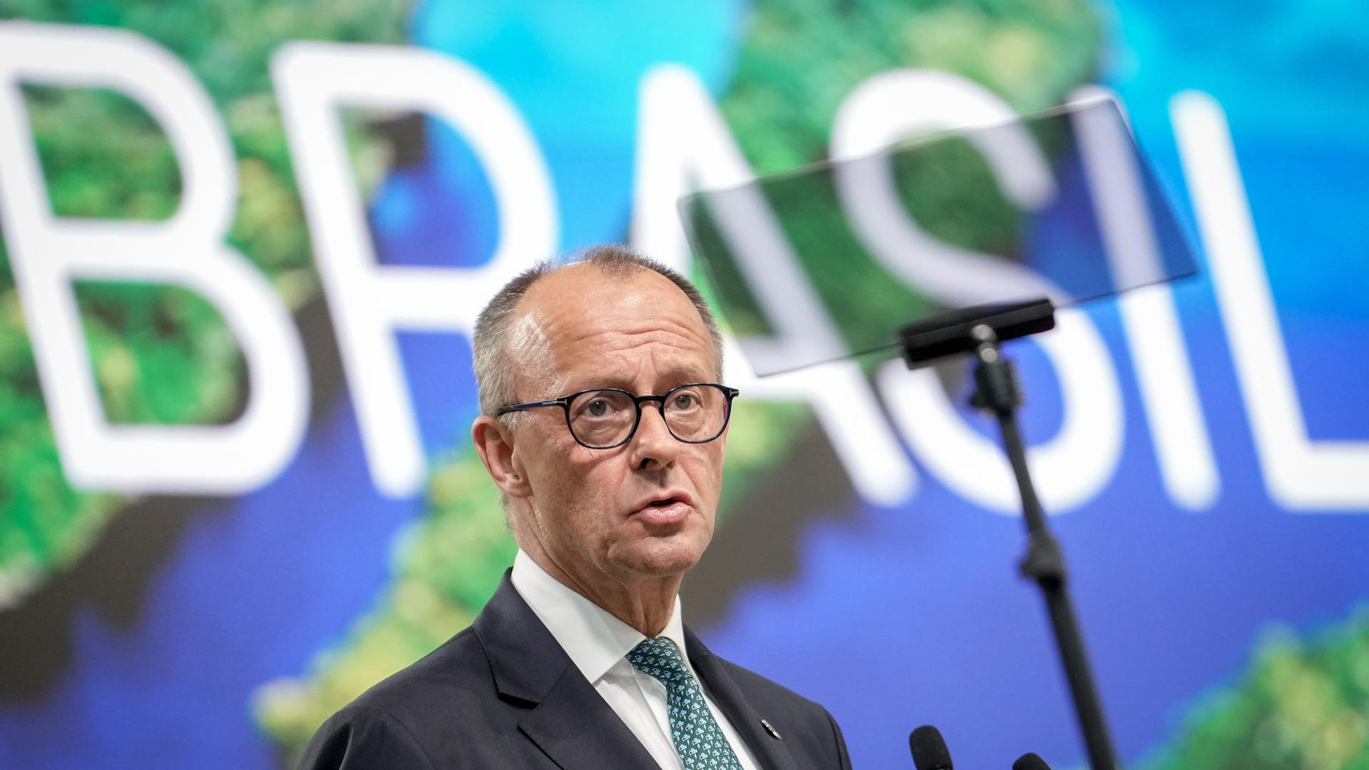 Klimakrise: Friedrich Merz sieht die Wirtschaft als Schlüssel zum Klimaschutz