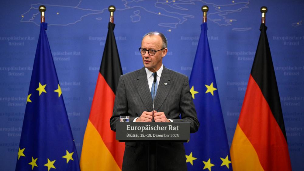 Umfrage: Bundeskanzler Friedrich Merz (CDU): Für eine Mehrheit der Deutschen ist es seine wichtigste außenpolitische Aufgabe, den europäischen Zusammenhalt zu fördern.
