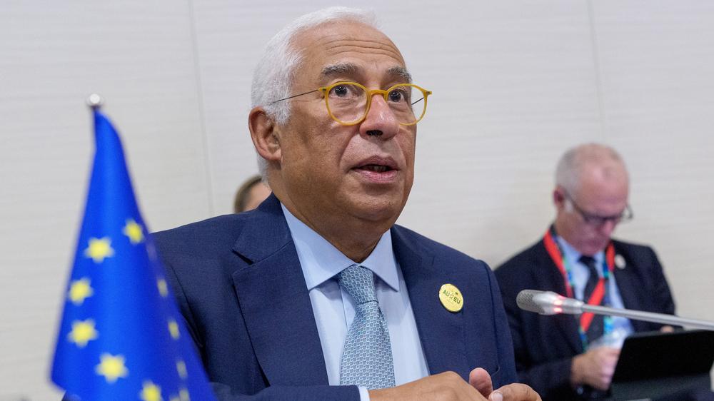  Der Ratspräsident der EU, António Costa, weist Passagen der US-Sicherheitsstrategie zu Europa von sich.