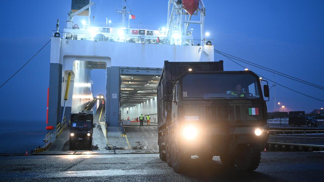 Emden: Nato beginnt mit Truppenverlegung für Großmanöver in Deutschland