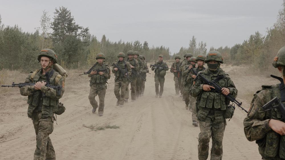 Aniversario de la guerra en Ucrania: soldados rusos durante una maniobra conjunta con Bielorrusia cerca de Borisov en Bielorrusia en septiembre de 2025