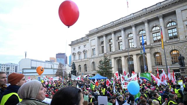 Gewerkschaft: Ver.di kündigt weitere Warnstreiks im öffentlichen Dienst an