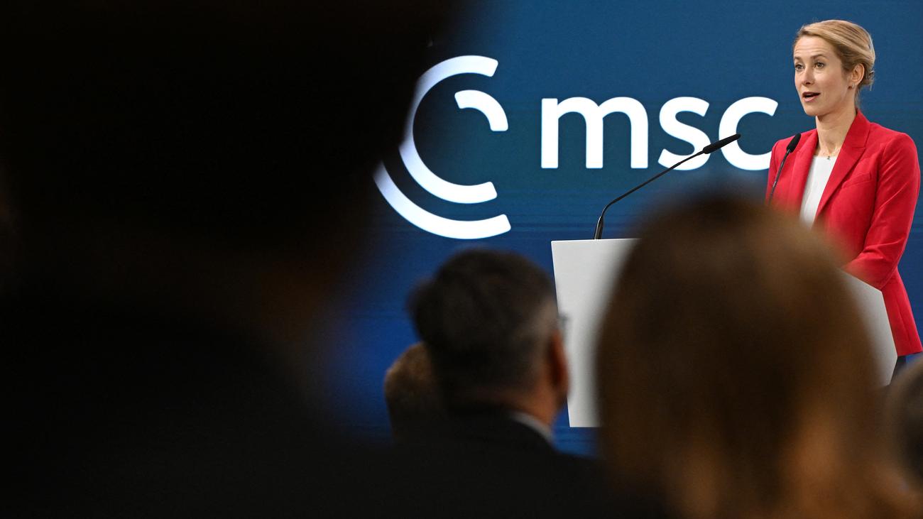 Münchner Sicherheitskonferenz: EU-Außenbeauftragte Kallas weist US-Kritik an Europa zurück