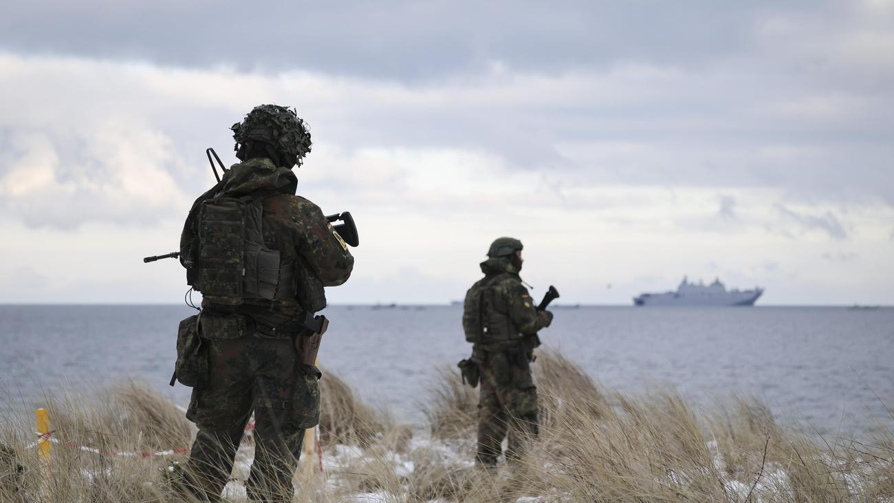 Steadfast Dart: Nato-Soldaten üben Landeoperation an der deutschen Ostseeküste