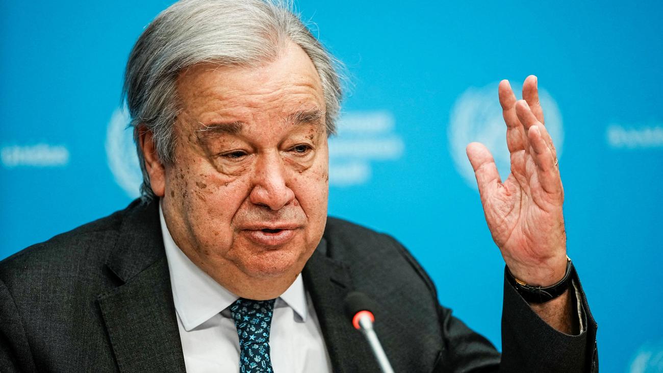 Gazastreifen: Guterres will mit Trumps Friedensrat zusammenarbeiten