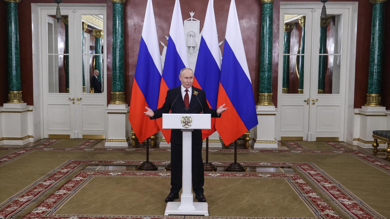 Krieg in der Ukraine: Putin stellt Treffen mit Selenskyj in Aussicht