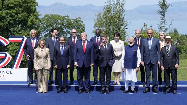 Bild: Évian-les-Bains: G7-Gipfel endet mit Signalen der Einigkeit