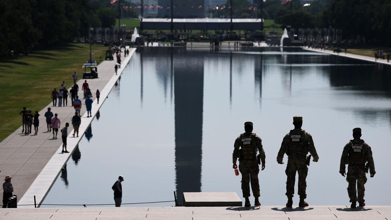 Reflecting Pool in Washington D.C.: Trump will Wasserbecken erst nach 4. Juli erneut reparieren lassen