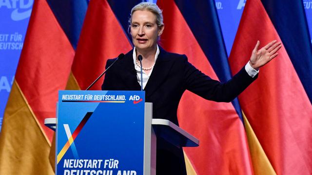 AfD-Parteitag in Erfurt: AfD-Chefin Weidel nennt AfD eine neue Volkspartei