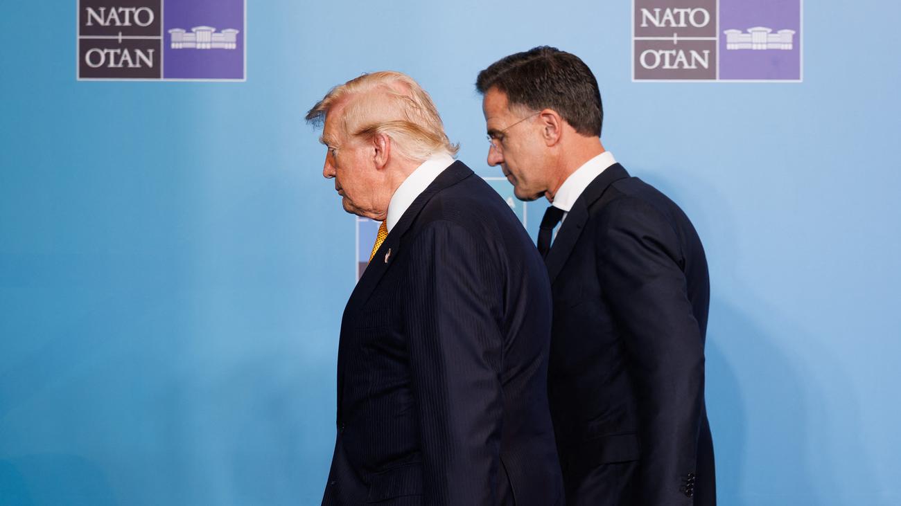 Nato-Gipfel: Mark Rutte kontert Trump-Kritik im direkten Schlagabtausch
