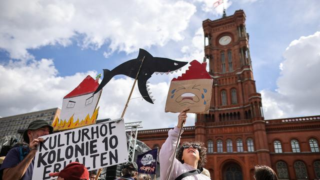 Mietendemo in Berlin: Irgendjemand muss doch schuld sein