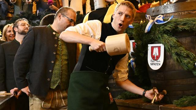 Oktoberfest in München: Markus Söder lobt grünen Bürgermeister für Oktoberfest-Anstich
