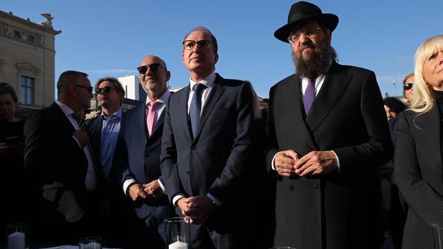 Gedenkfeier in Berlin: Deutsche Spitzenpolitiker gedenken der Opfer des Hamas-Terrors