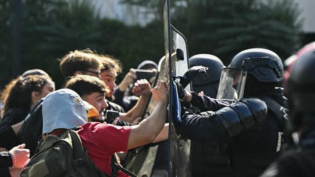 Bild: Schulproteste in Frankreich: Schülervertreter in Frankreich distanzieren sich von Gewalt