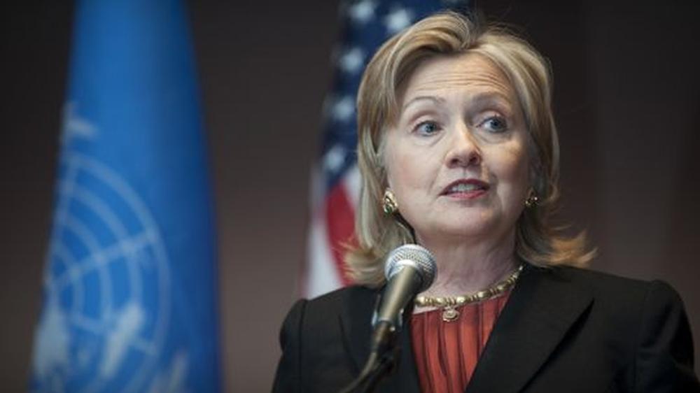 Die US-Außenministerin Hillary Clinton, hier bei einer Rede bei den UN, ist sauer auf die israelische Regierung