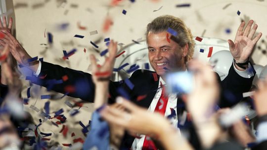 Bald zu Besuch in Berlin? Geert Wilders nach den Wahlen in den Niederlanden  © Robin Utrecht/AFP/Getty Images