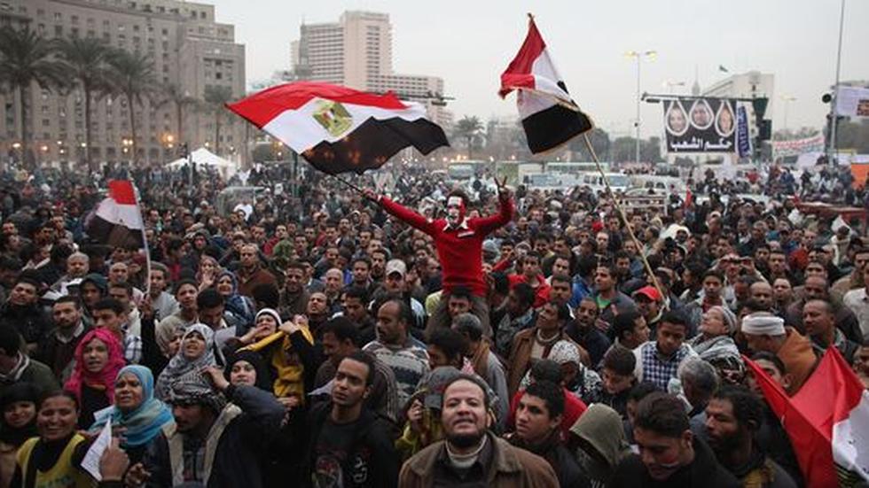 Jahrestag der Revolution Tausende Ägypter versammeln sich auf Tahrir