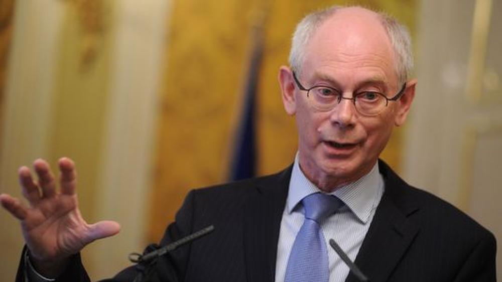 EU-Ratspräsident Herman Van Rompuy