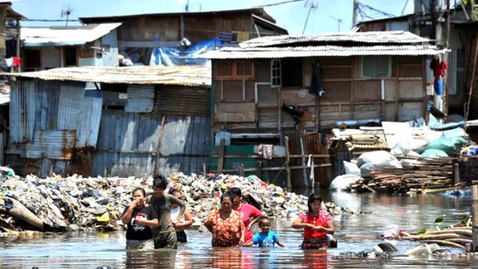Überflutungen südlich von Djakarta