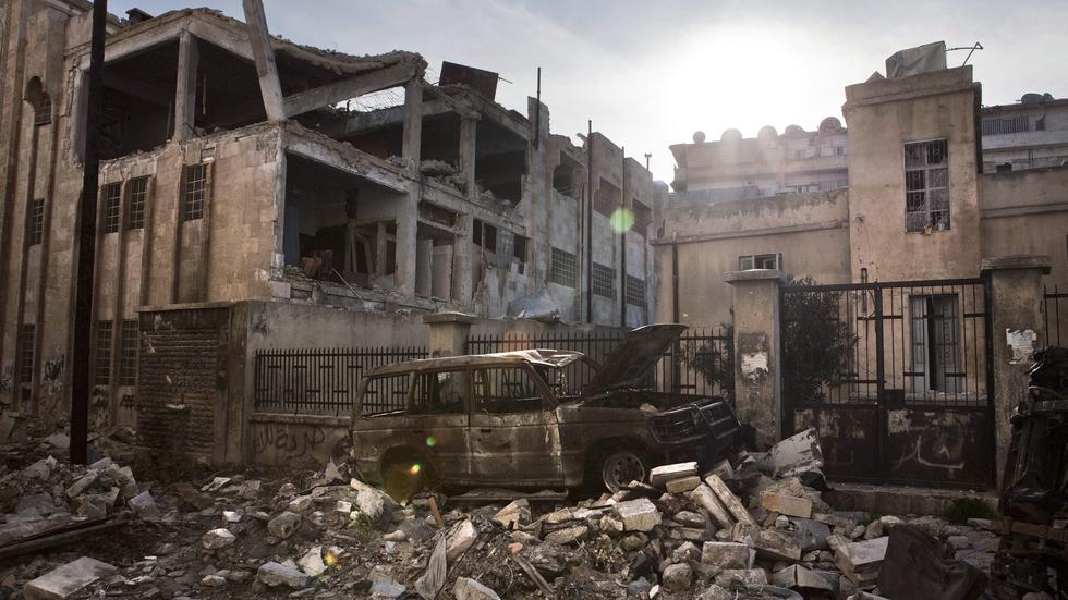 Bürgerkrieg Syriens Korridor des Grauens ZEIT ONLINE