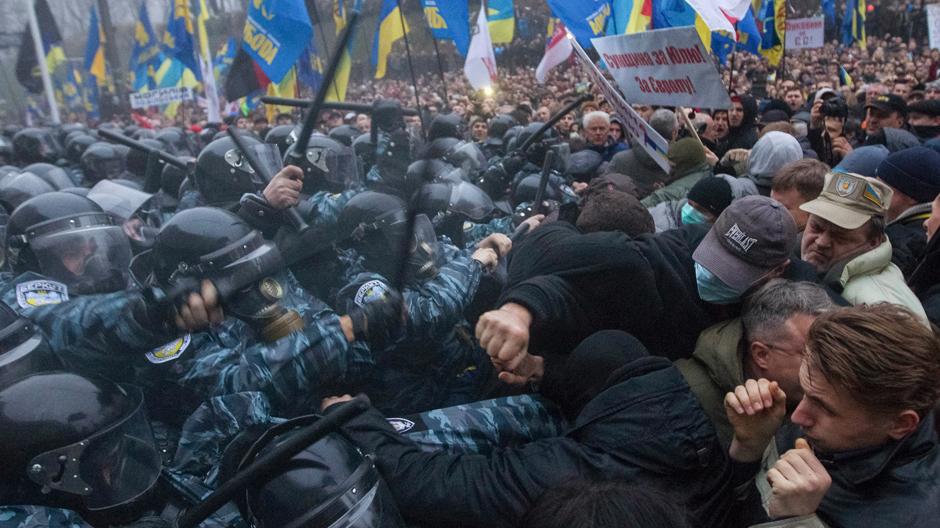 Assoziierungsabkommen Zehntausende Ukrainer demonstrieren für mehr
