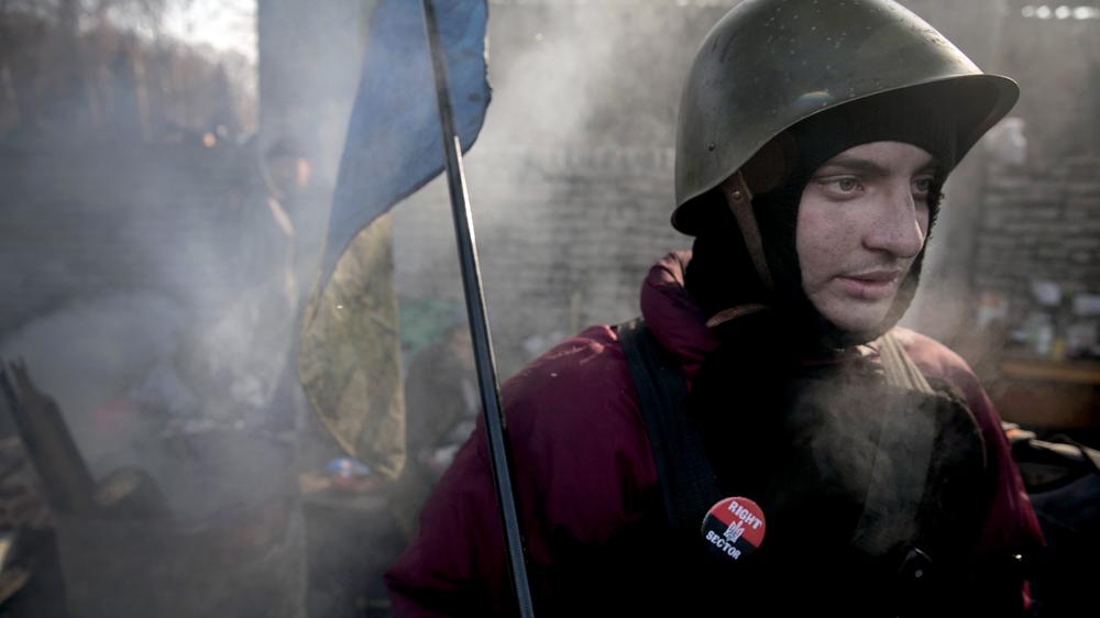 Ukraine Donezk Rechter Sektor