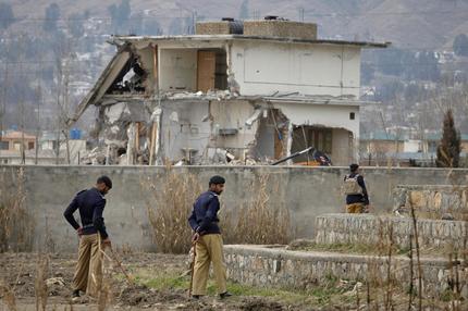 Das Haus von Osama Bin Laden in Abbottabad, Pakistan (Archivbild, 2012)