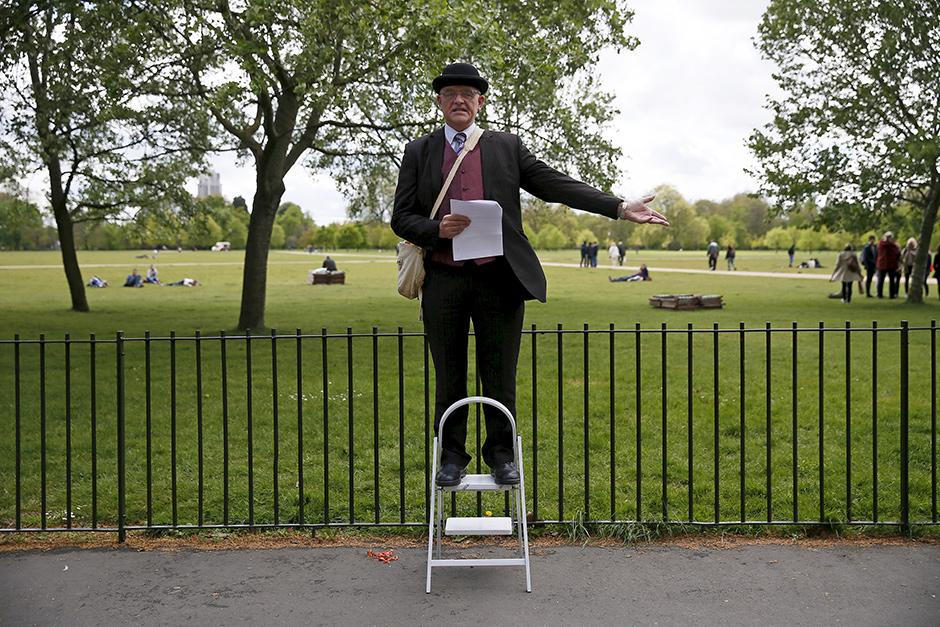 Speakers' Corner Reden über Gott und Tomaten ZEIT ONLINE