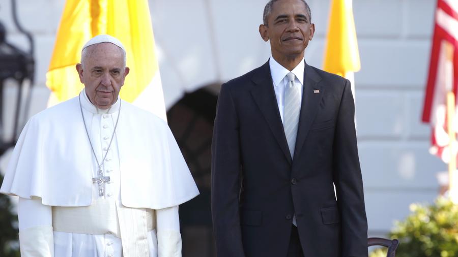 Papst Franziskus Papst Und Obama Vereint Gegen Klimawandel Zeit Online