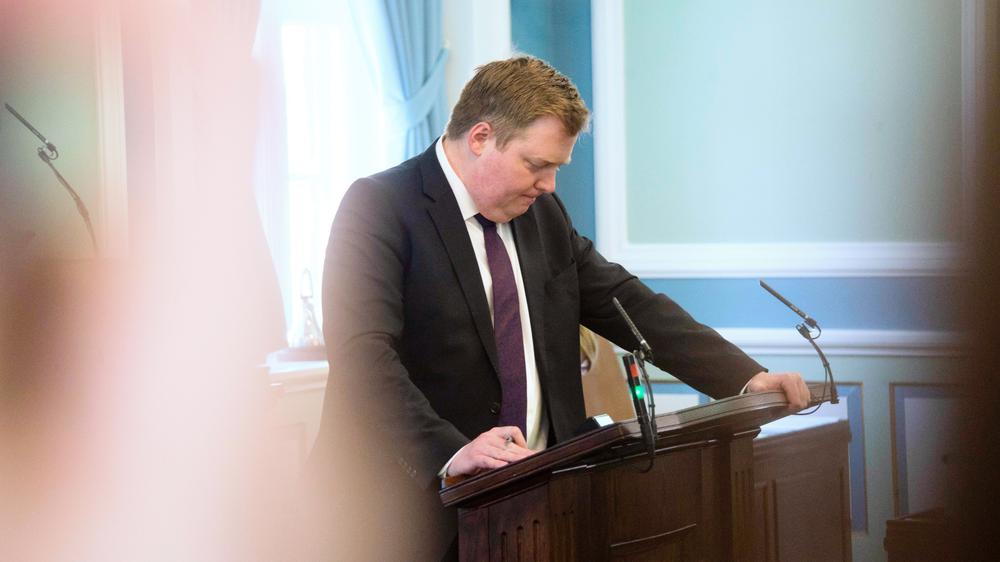 Island: Islands Premierminister Sigmundur Davíð Gunnlaugsson