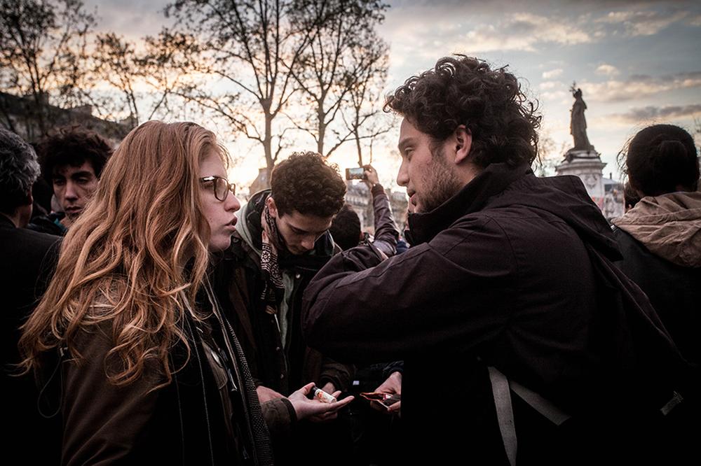 Nuit debout Regen, Liebe und Revolution ZEIT ONLINE