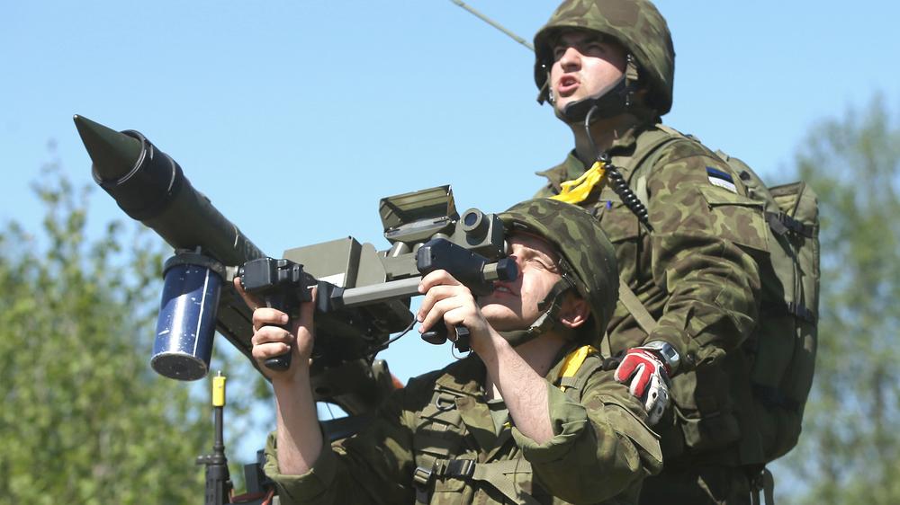 Russland: Nato-Truppenübung bei Otepää in Estland (Archivbild) 