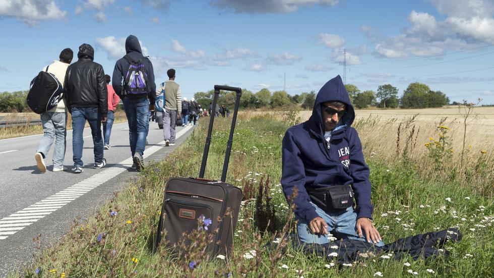daenemark, fluechtlinge, grenze