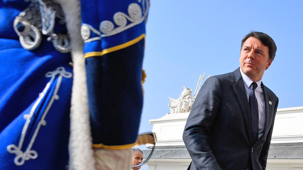 Bratislava: Italiens Regierungschef Matteo Renzi