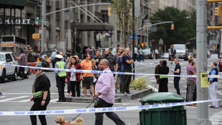 New York City Explosion In Manhattan Durch Bombe Ausgelost Zeit Online