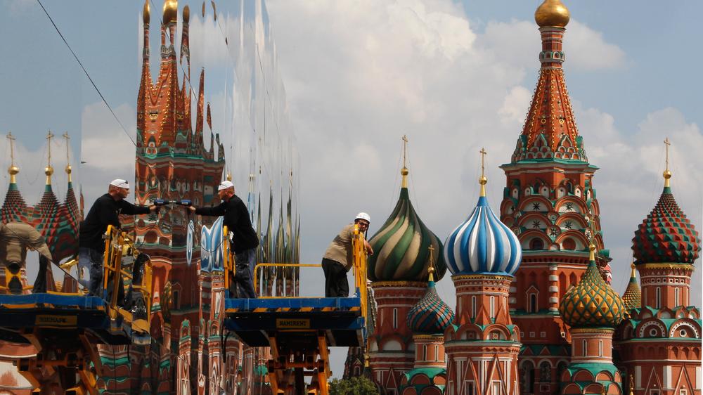 Lewada-Zentrum: Basilius-Kathedrale in Moskau 