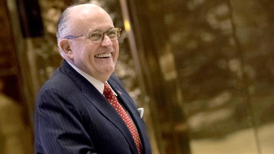 Rudy Giuliani Trump Macht Ex Burgermeister Zum Cyber Sicherheitsberater Zeit Online