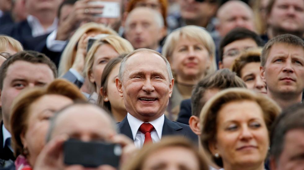 Falschmeldungen: Wladimir Putin in Moskau am 10. September 2016