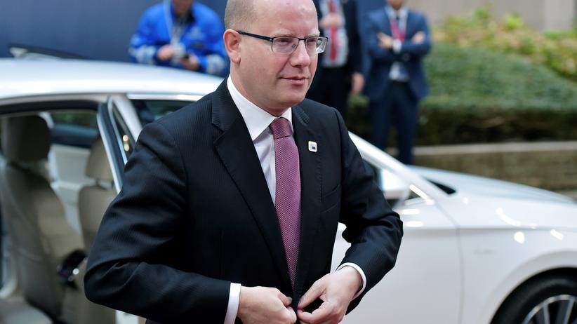Bohuslav Sobotka: Tschechischer Regierungschef will doch im Amt bleiben