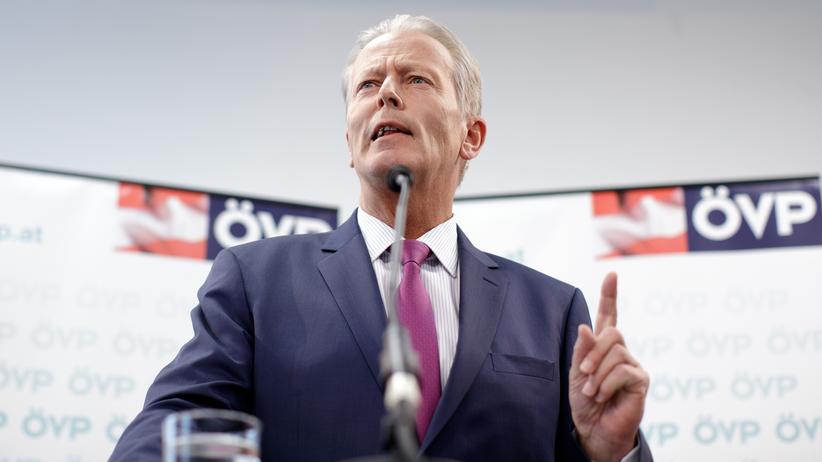 Österreich Vizekanzler Mitterlehner tritt zurück ZEIT ONLINE