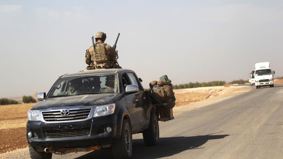 Truppenstandorte: US-Militär nahe Aleppo, Syrien