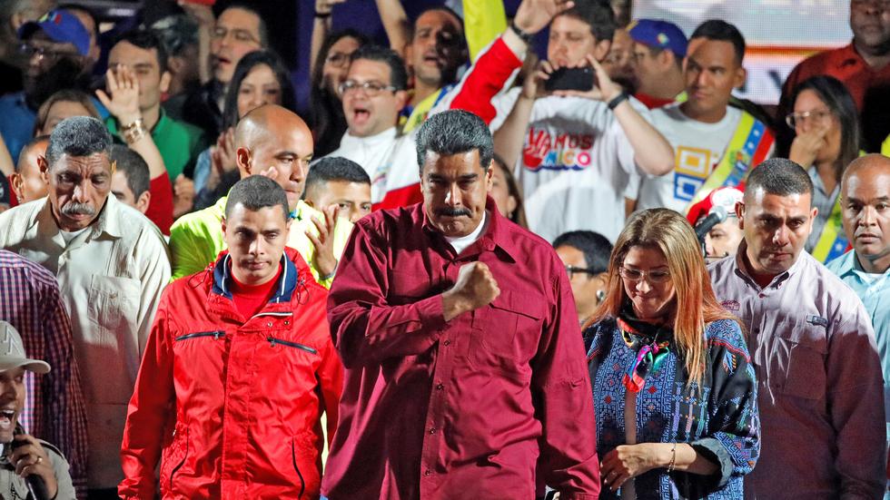 Venezuela: Venezuelas Präsident Nicolás Maduro nach der Wahl in Caracas